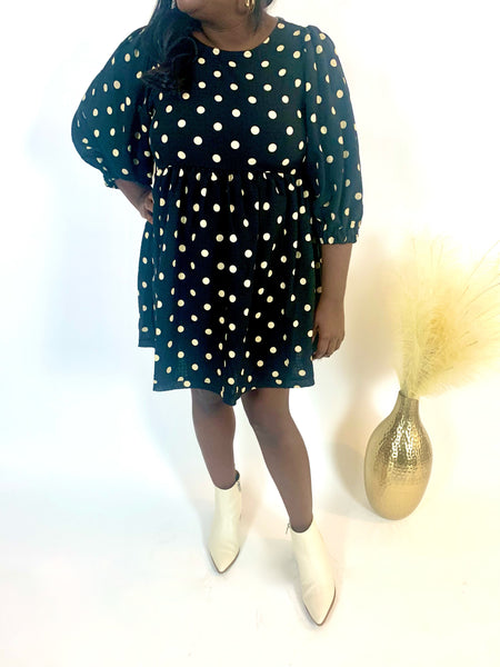 Georgia Polka Dot Dress