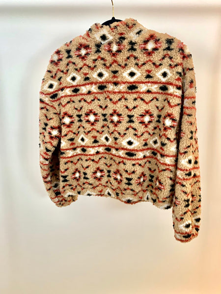 Take A Hike Pullover in Tan