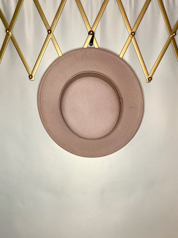 Making Me Blush Wide Brim Felt Hat