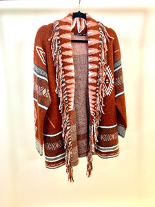 Fringe Tribal Cardigan