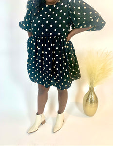 Georgia Polka Dot Dress