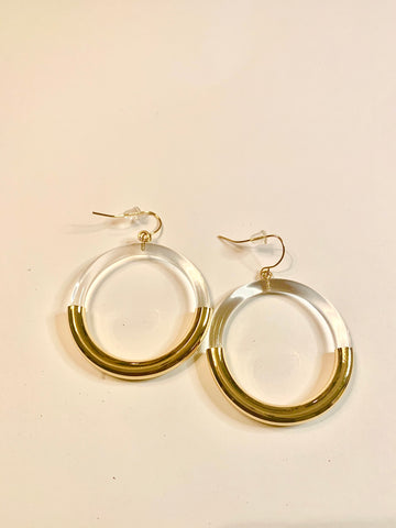 Two Tone Earrings