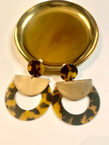 Tortoise Shell Earrings