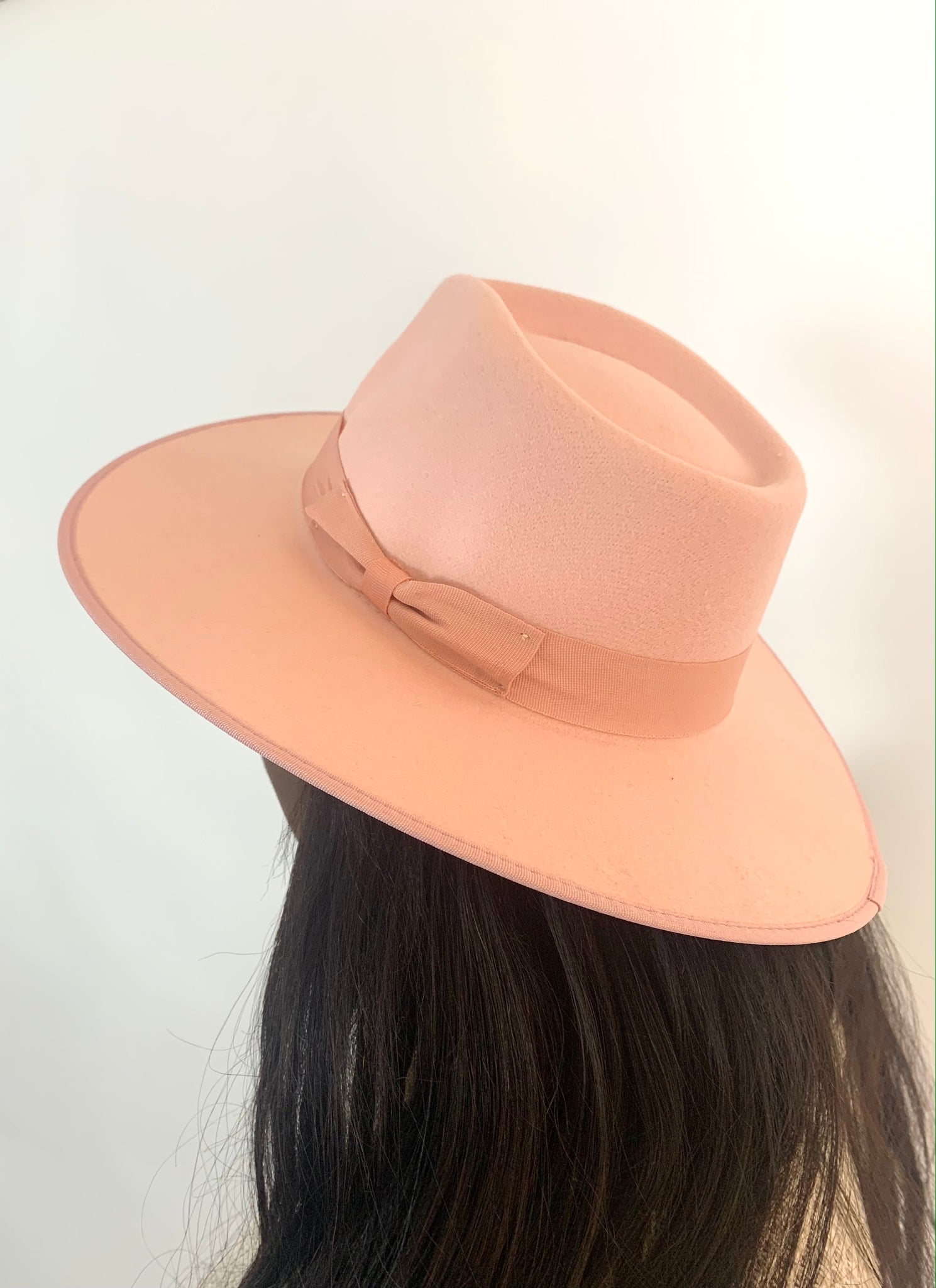 Baker Rancher Hat in Blush Pink