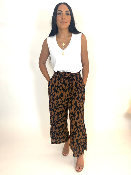 Sydney Leopard Pants