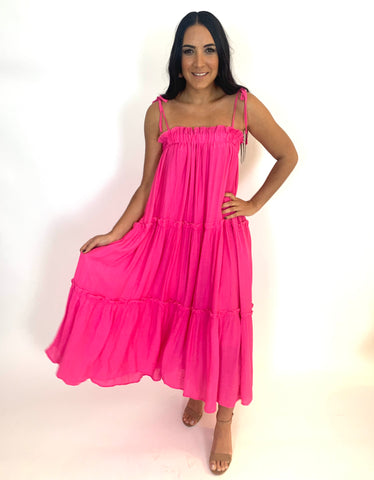 Accra Maxi Dress Pink